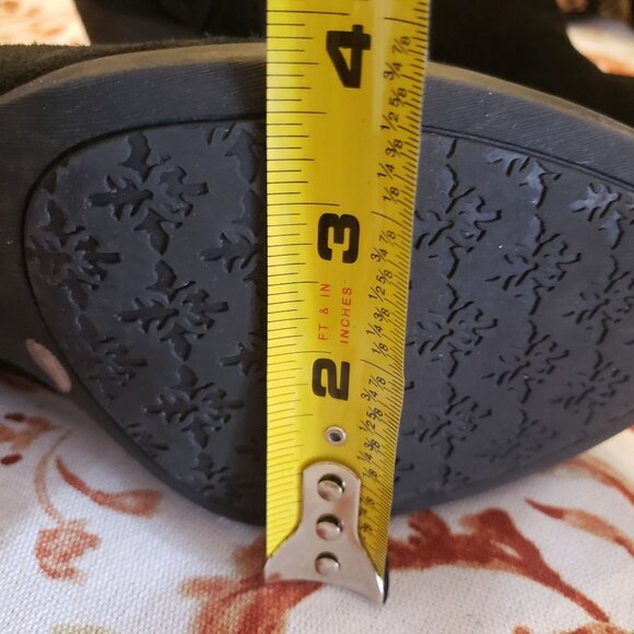 Nurture booties size 8.5US black suede Leather - Picture 4 of 11